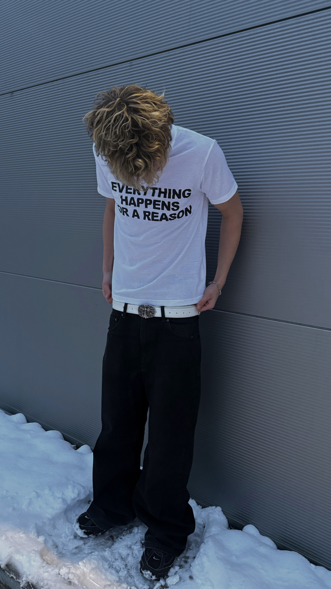 "Everything happens for a reason" Tee