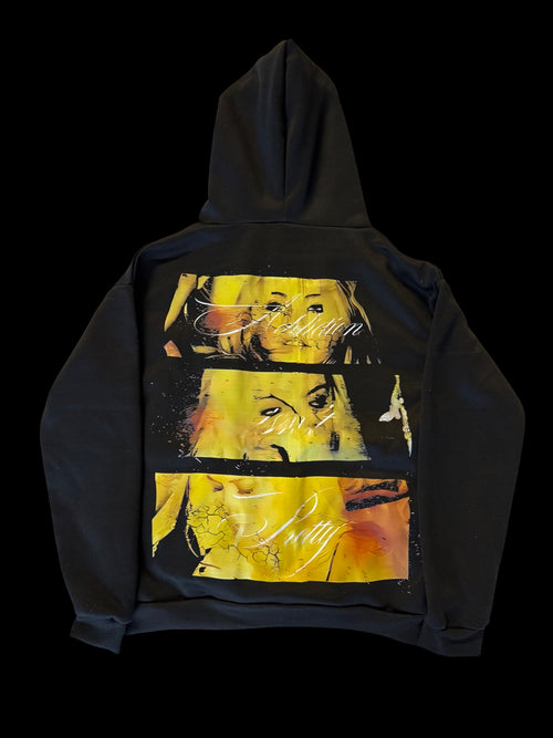 " addiction isn`t pretty" hoodie